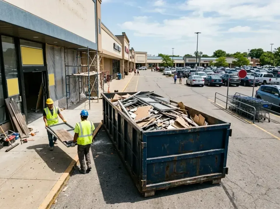 retail-store-renovation-debris-003 — frequently asked questions, Roll-off Dumpster Rentals in Sand Springs, OK